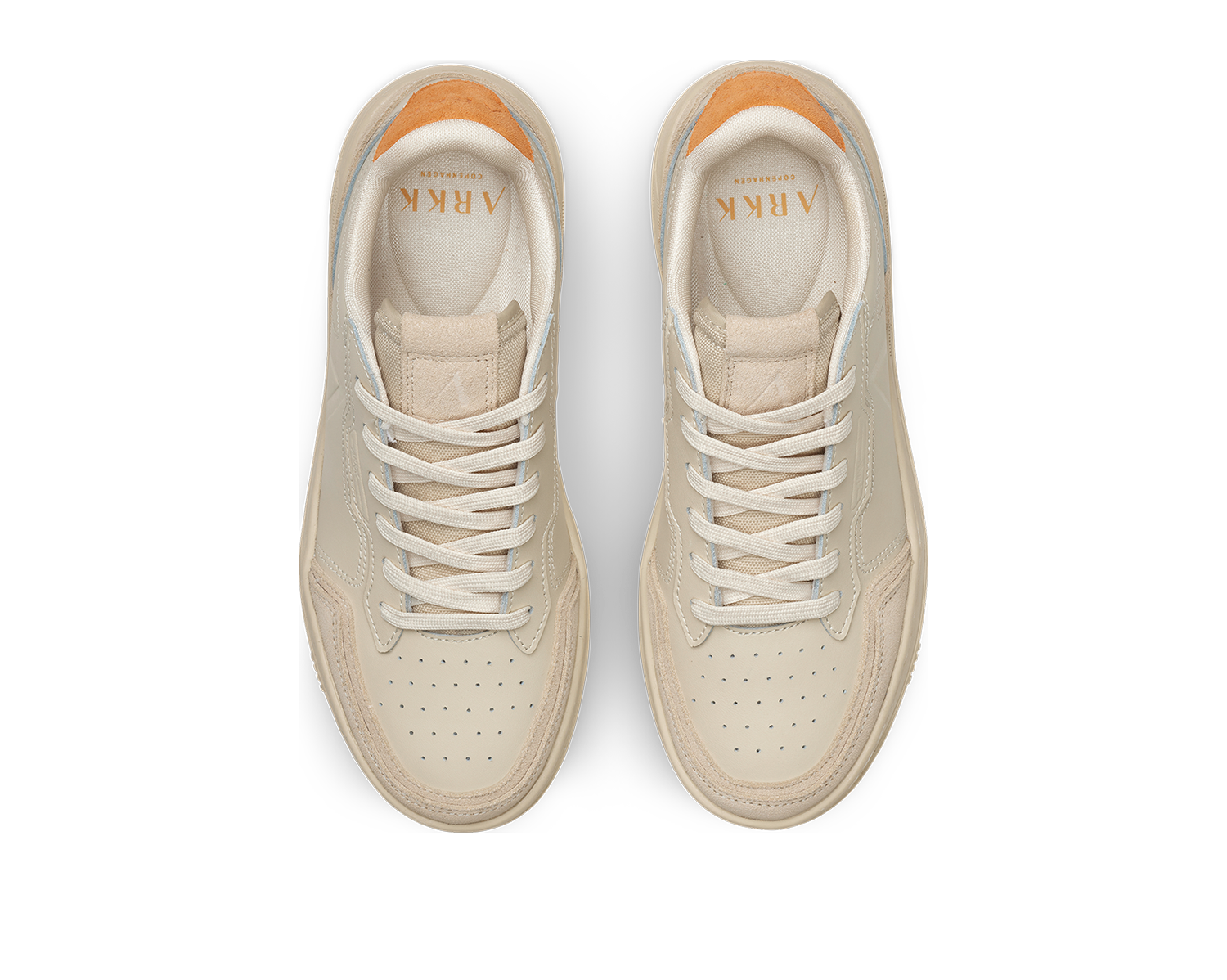 ARKK Collection Novaklass Leather STRATR65 | Wood Ash Flame Orange | Men Novaklass